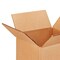 25 pcs Corrugated Shipping Boxes Durable Kraft Cardboard 6 x 6 x 4 Inch
